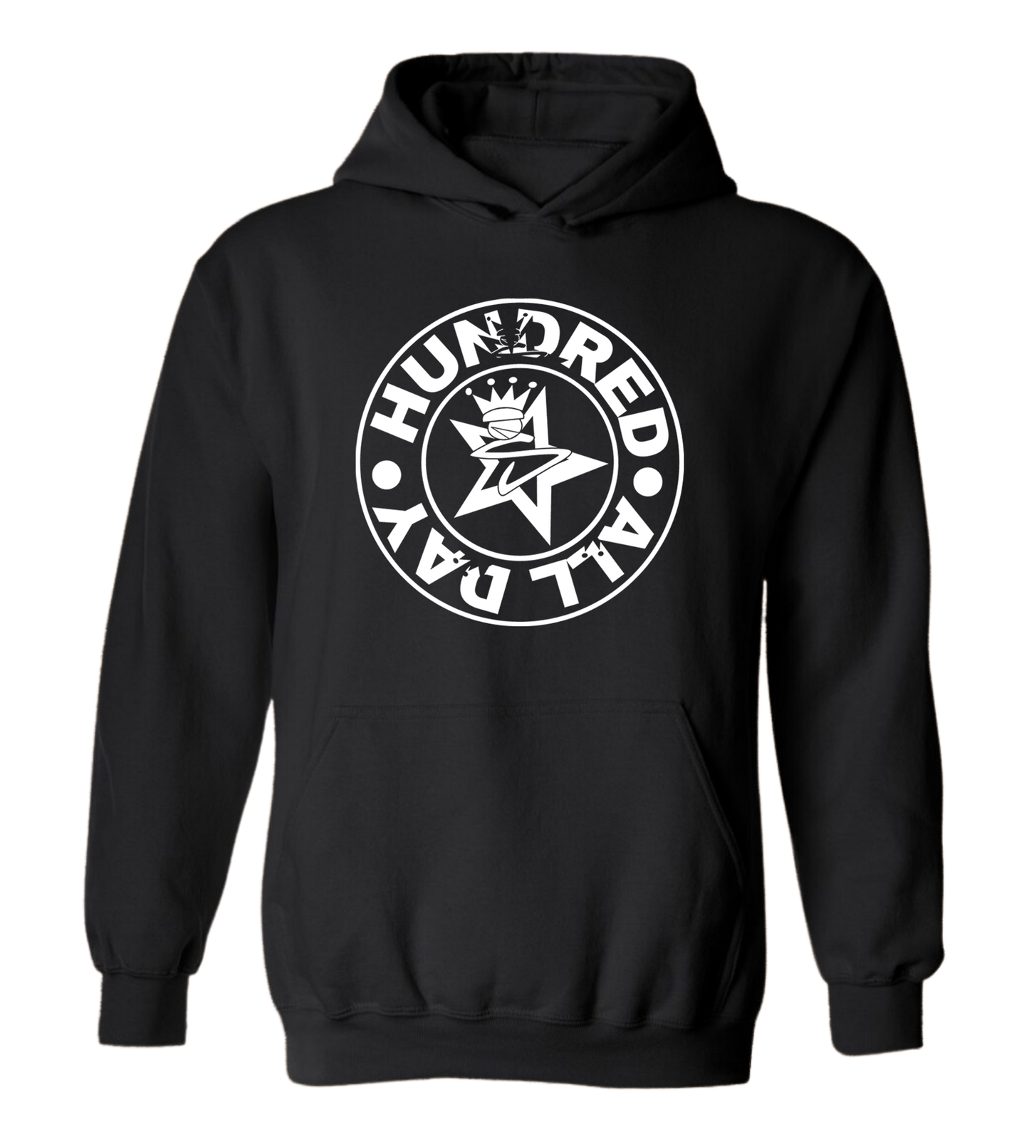 HUNDRED ALL DAY BLACK HOODIE