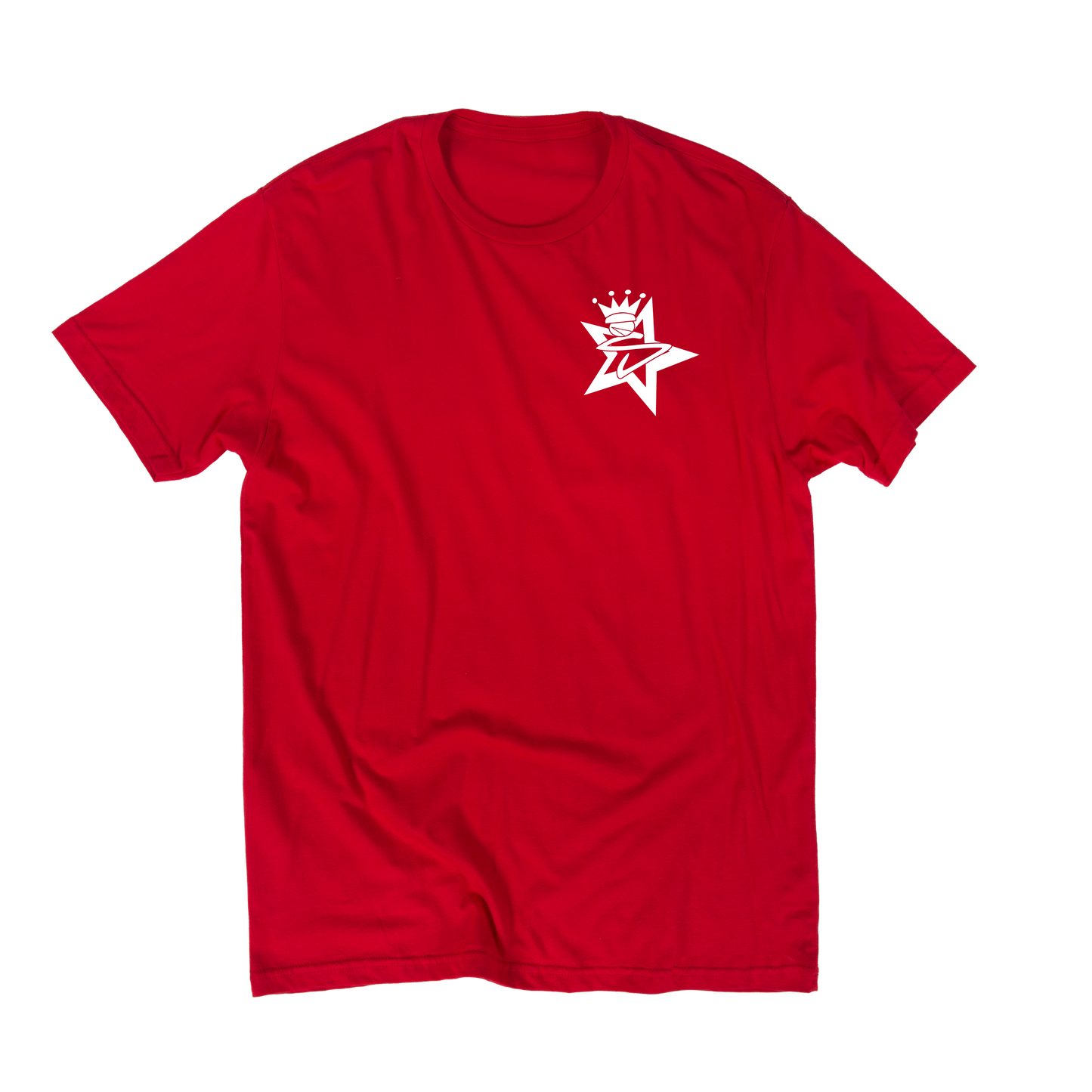 SIMPLE CLASSIC POCKET STAR - RED SHIRT